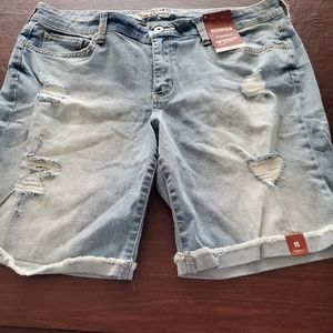 BNWT Junior's Denim Bermuda Shorts